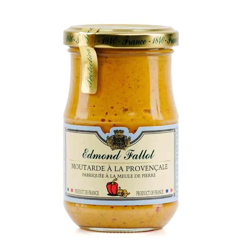 Senape alla provenzale, prodotta al mulino di pietra – 210g – Edmond Fallot