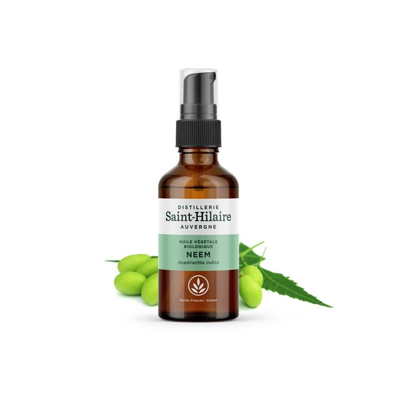 BIO pflanzliches Öl aus Neem - 50ml - De Saint Hilaire