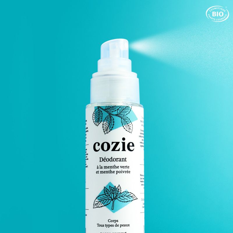 Natürliches Deodorant mit Grüner Minze und Pfefferminze – 50 ml – Cozie