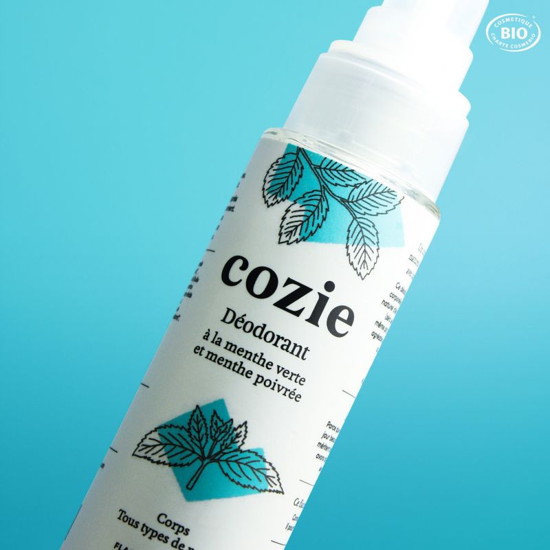 Natürliches Deodorant mit Grüner Minze und Pfefferminze – 50 ml – Cozie