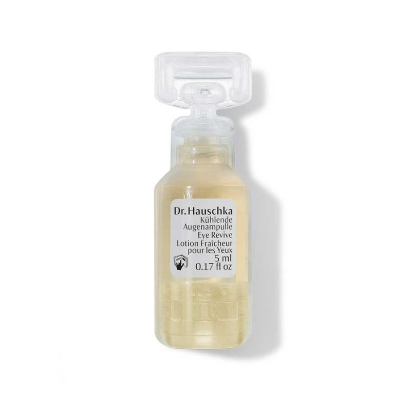 Lozione e compresse rinfrescanti biologiche per occhi stanchi - 10 x 5 ml - Dr. Hauschka 