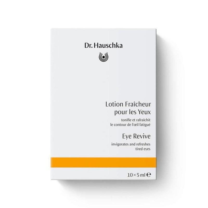 Kühlende Augenampullen, Erfrischung für müde Augen - 10 x 5 ml - Dr. Hauschka 