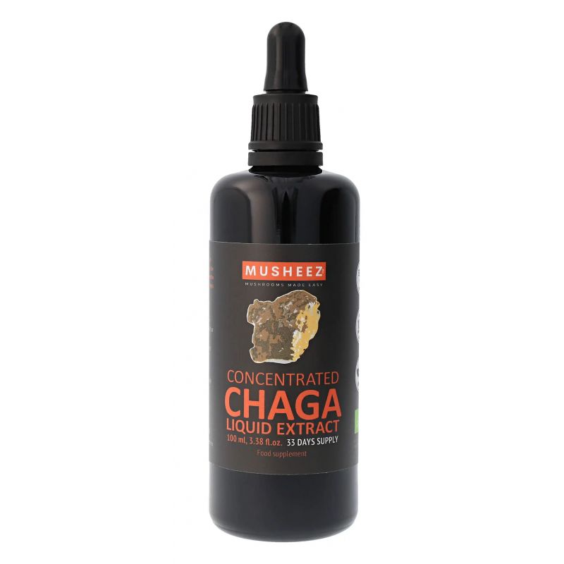 Chaga BIO - Flüssigextrakt aus Vitalpilz - 100ml - NaturKraftWerke