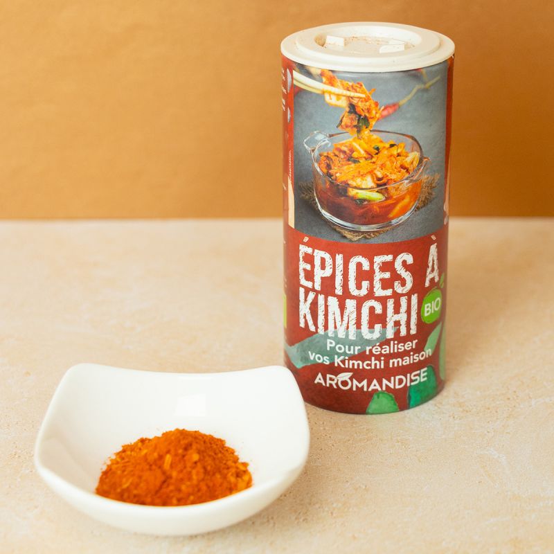 Gewürze für Kimchi Bio, der emblematische koreanische Geschmack - 80g - Aromandise