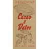 Cioccolato biologico dolcificato con datteri – 72% cacao, 28% datteri, Bio & Fairtrade – 90g – BIOeCacao