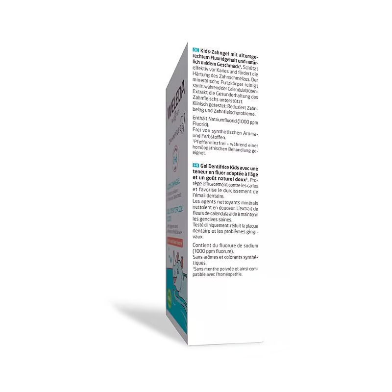 Gel dentifrice Kids (0 à 6 ans) avec fluore - 50ml - Weleda