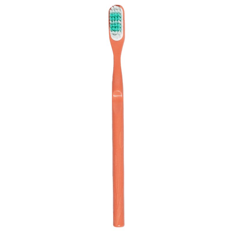 Spazzolino da denti ricaricabile in bioplastica, made in France - Corallo - Lamazuna
