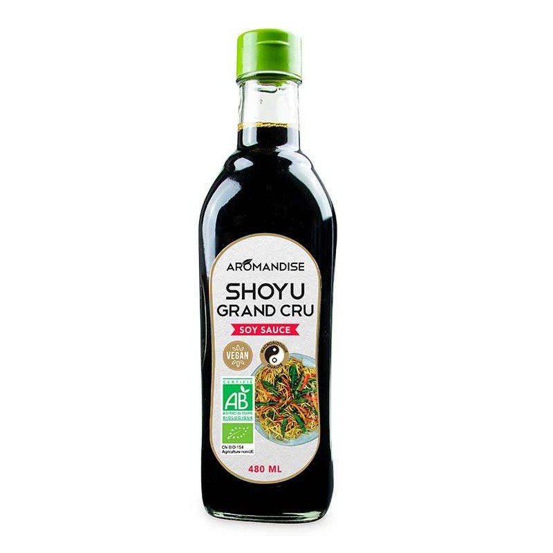 Shoyu, Grand cru (Premium Sojasauce) - 0,48L - Aromandise
