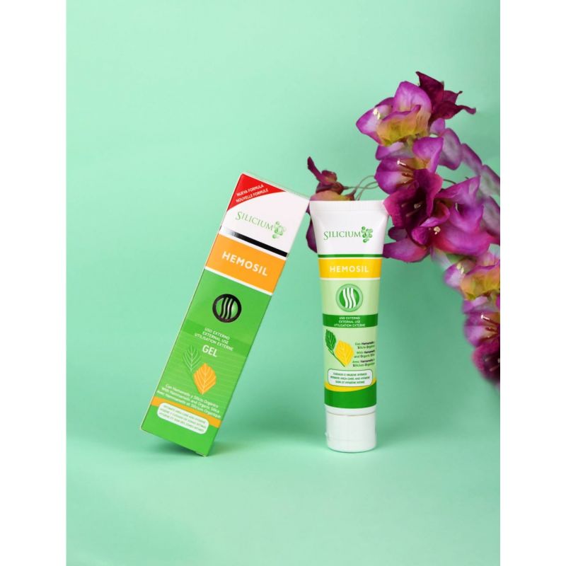 Hemosil, Gel pour l'hygiène et soin des hémorroïdes - Silicium et Hamamélis - 100ml - Silicium Laboratories (Loïc Le Ribault)