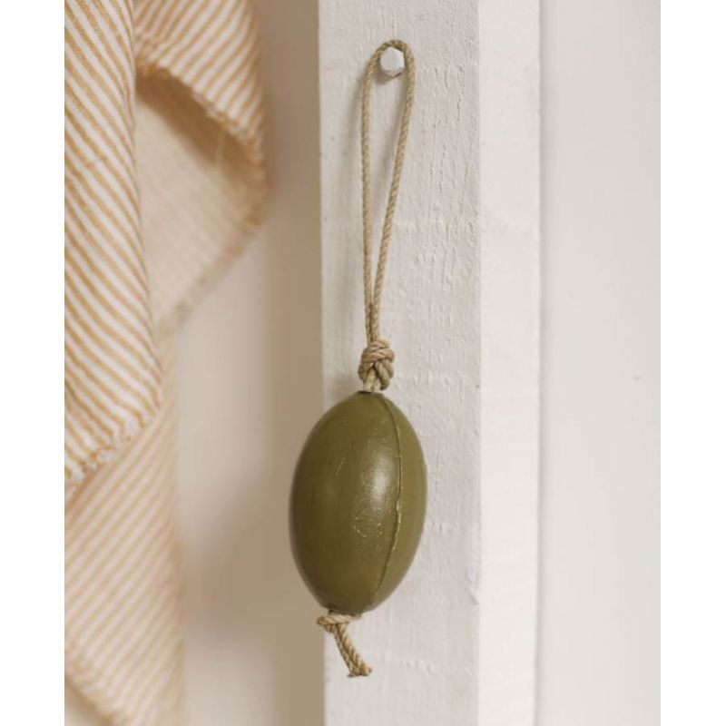 Savon de Marseille à l’huile d’olive - Suspension à corde de lin - 290g - Marius Fabre