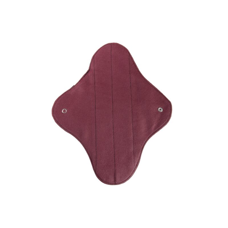 Assorbenti igienici lavabili e riutilizzabili in cotone 100% biologico, bicolore – 2 pezzi, Flusso moderato – Anaé