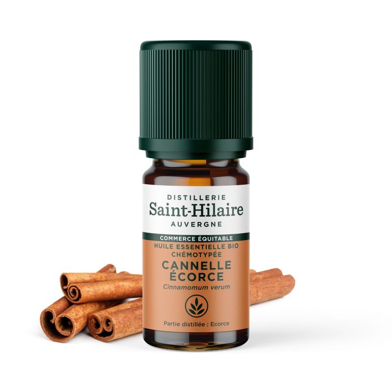 Olio essenziale (Biologico) di Cannella corteccia - 5ml - De Saint Hilaire