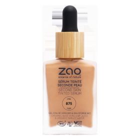 Getöntes Serum mit Zweite-Haut-Effekt mit Aloe Vera und Gerstenwasser - Bio & Vegan - Nr. 875 Halé - 30 ml - Zao