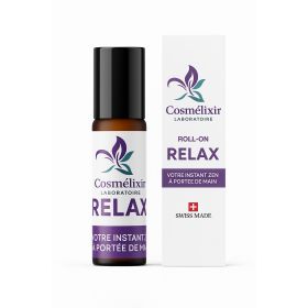 Roll-On aux huiles essentielles Relax - L’instant zen à portée de main - 10 ml – Cosmélixir