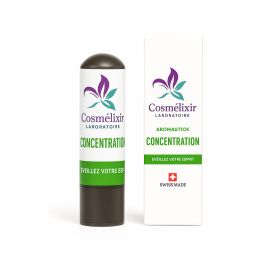 Aromastick (inhalateur) Concentration - Éveillez votre esprit - 0.8ml - Cosmélixir