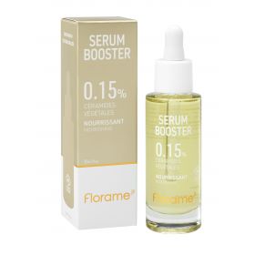 Siero Booster nutriente BIO alle Ceramidi vegetali (0,15 %) - Nutrizione & Morbidezza - 30 ml - Florame