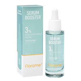 Sérum Booster hydratant BIO à l'Acide Polyglutamique naturel (3%) - Hydratation intense - 30 ml - Florame