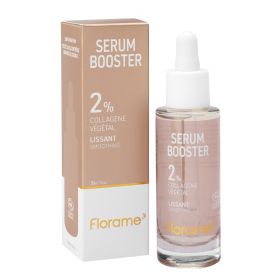 Bio-Glättendes Serum Booster mit pflanzlichem Kollagen (2 %) - Unterstützt die Elastizität - 30 ml - Florame