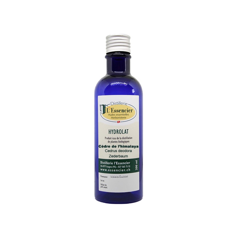 Idrolato commestibile di cedro dell'Himalaya bio - 200 ml - L'essencier