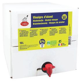 BIO Alkohol Essig 8 % - Bag-in-Box 15 Liter - La Droguerie écologique