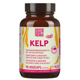 Kelp bio dell'Atlantico del Nord - 90 Vegicaps da 450 mg - NaturKraftWerke