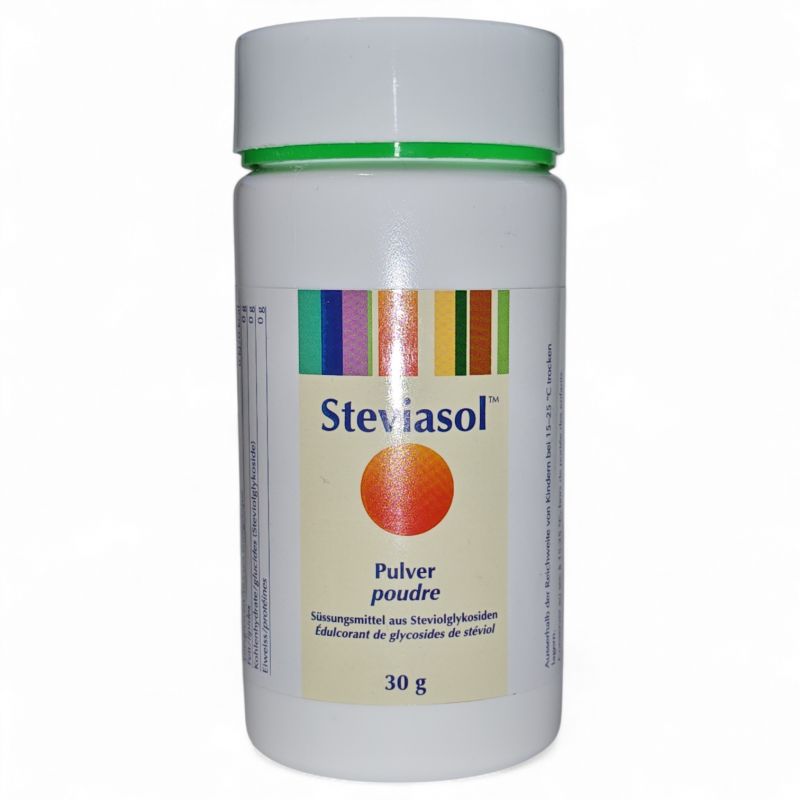 Steviasol Polvere, dolcificante - 30 g - Steviasol