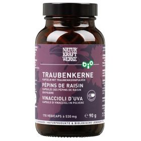Traubenkerne - 170 Vegicaps à 530 mg BIO - NaturKraftWerke