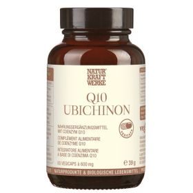 Q10 Ubichinone - 65 Vegicaps à 600 mg - NaturKraftWerke