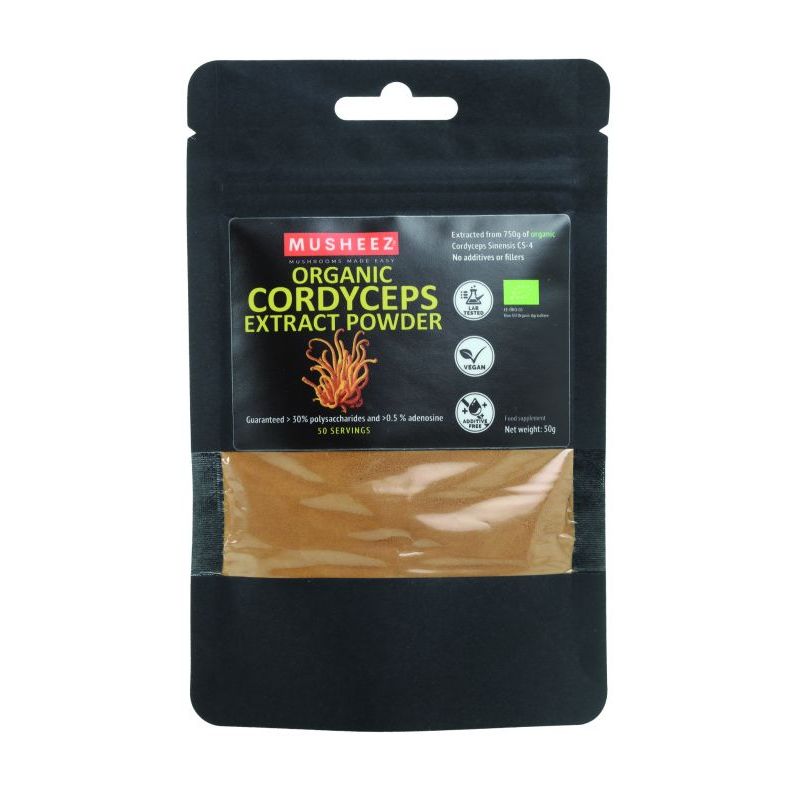 Cordyceps - Extrakt Pulver BIO - 50 g - NaturKraftWerke