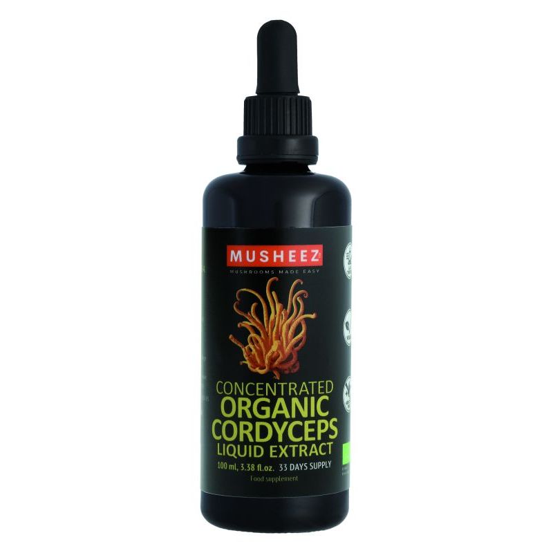 Cordyceps BIO, konzentriertes Vitalpilz Flüssig-Extrakt - 100 ml - NaturKraftWerke