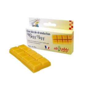Cire bio de ré-enduction pour emballages réutilisables Bizz-Bizz - 50g - Ah! Table