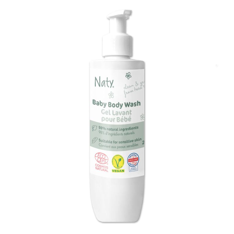 Baby BIO-Körperseife, Ultra-weich - 200ml - Naty