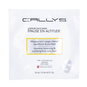 Pause en Altitude - Masque cellulose équilibrant & purifiant - Callys - 10 ml