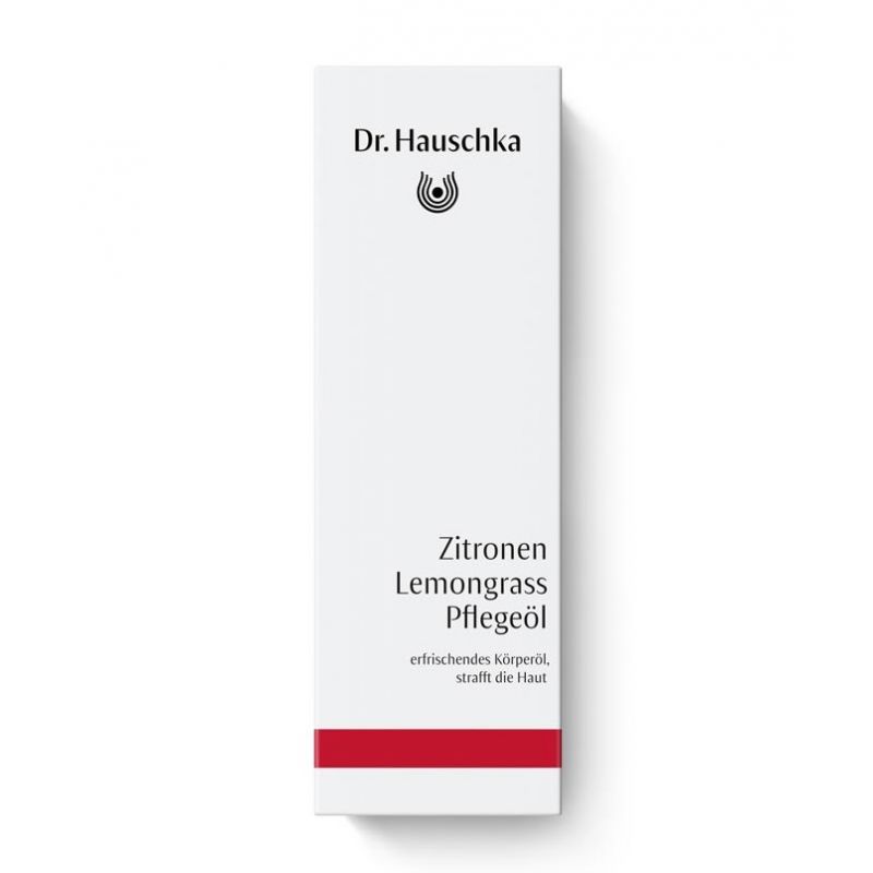 Dr. Hauschka Huile de Soin Citron Citronnelle - 75 ml - raffermissante, vegan, certifiée NATRUE, toutes peaux