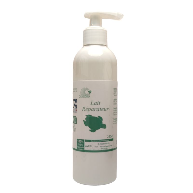 Latte idratante biologico per tutta la famiglia (dalla nascita), con soli 3 ingredienti - 250mL - Solibio