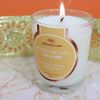 Candela vegetale all’olio di cade, profumo Cuoio ambrato - 400 g, circa 45 h - Ambiance Cade