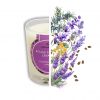Candela ad olio Cade, profumo di Lavanda - 400g, circa 45h - Ambiance Cade