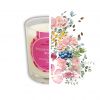 Bougie végétale à l'huile de cade, parfum Rose - 400g, env. 45h - Ambiance Cade