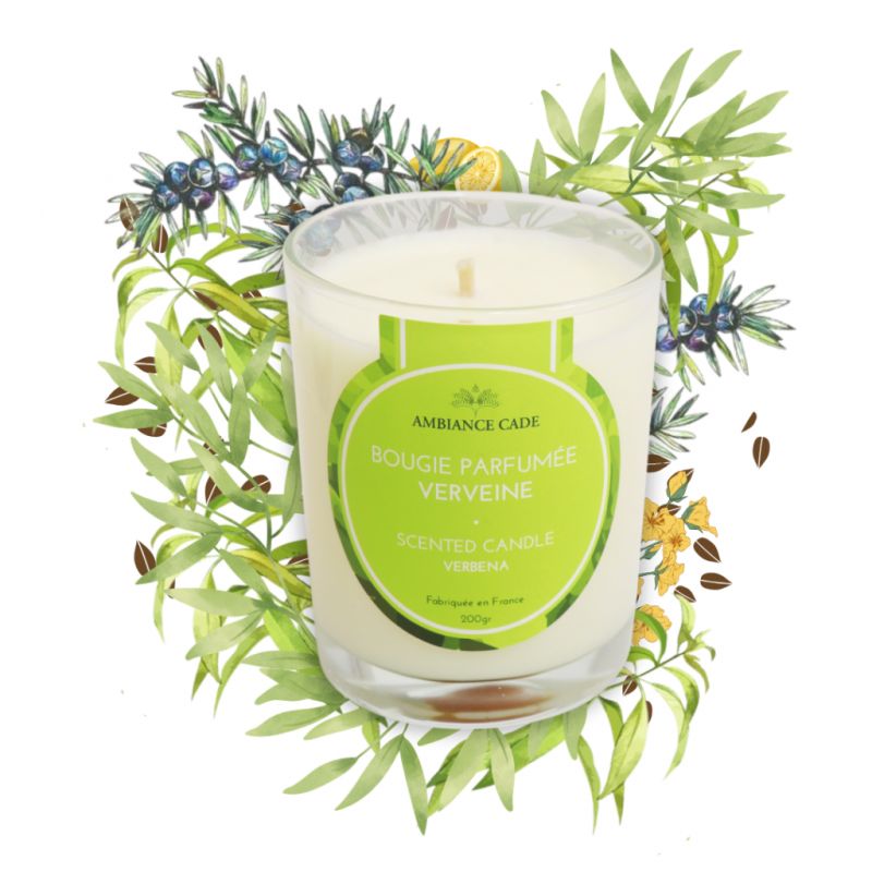 Cade Öl-Kerze, Duft Verveine - 400g, ca. 45h - Ambiance Cade