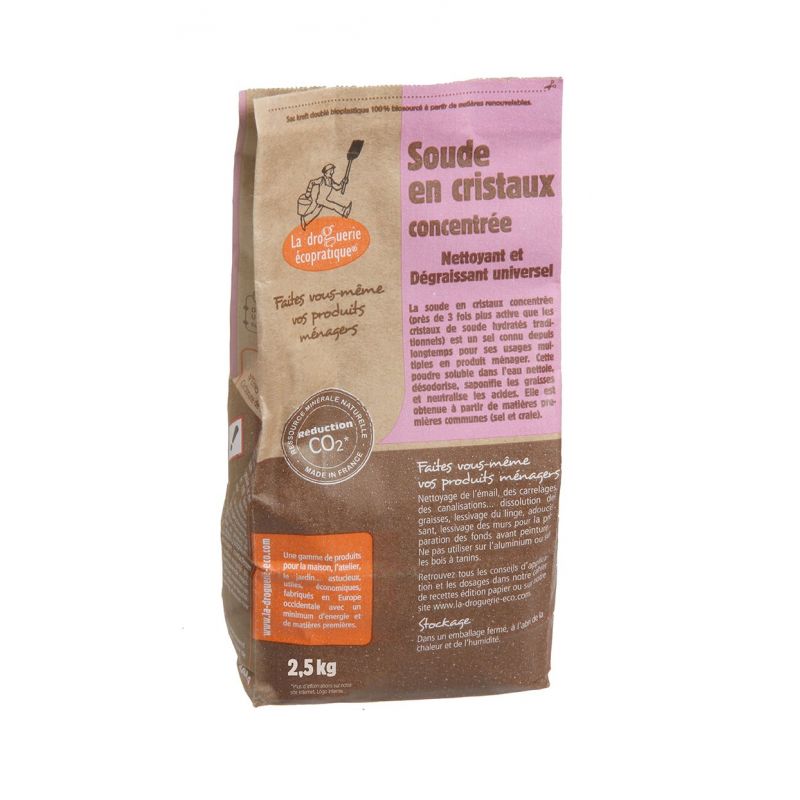 Sodi Cristalli (concentrato) - 2,5kg - La Droguerie écologique