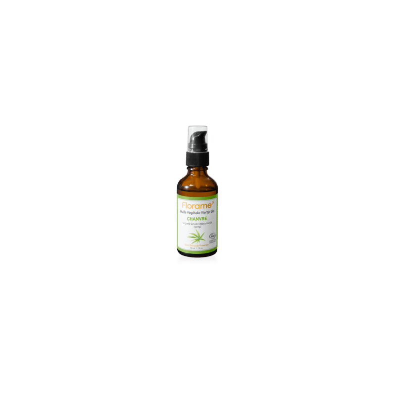 Olio vegetale biologico vergine - Canapa - 50ml - Florame