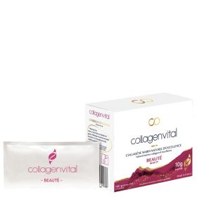 Collagene Vitale Bellezza, compattezza, elasticità, idratazione e riduzione delle rughe - 15 bustine, 128 g - Vita