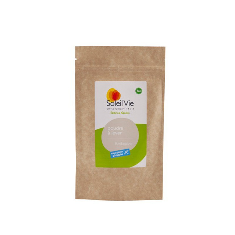 Lievito biologico (polvere) senza glutine - 250g - Solei Vie