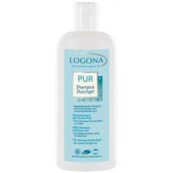 Shampooing et gel douche PUR, pour les peaux très sensibles - 250ml - Logona