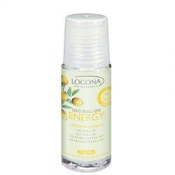 Déo Roll-on ENERGY, Citron & Gingembre - 50ml - Logona