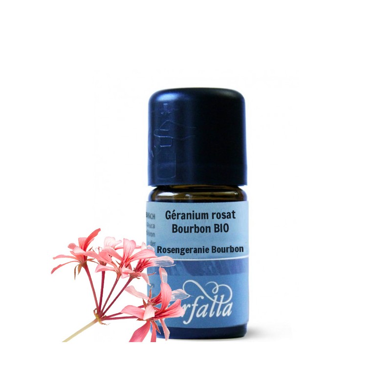 Olio essenziale - Geranio rosat Bourbon BIO - 5ml - Farfalla
