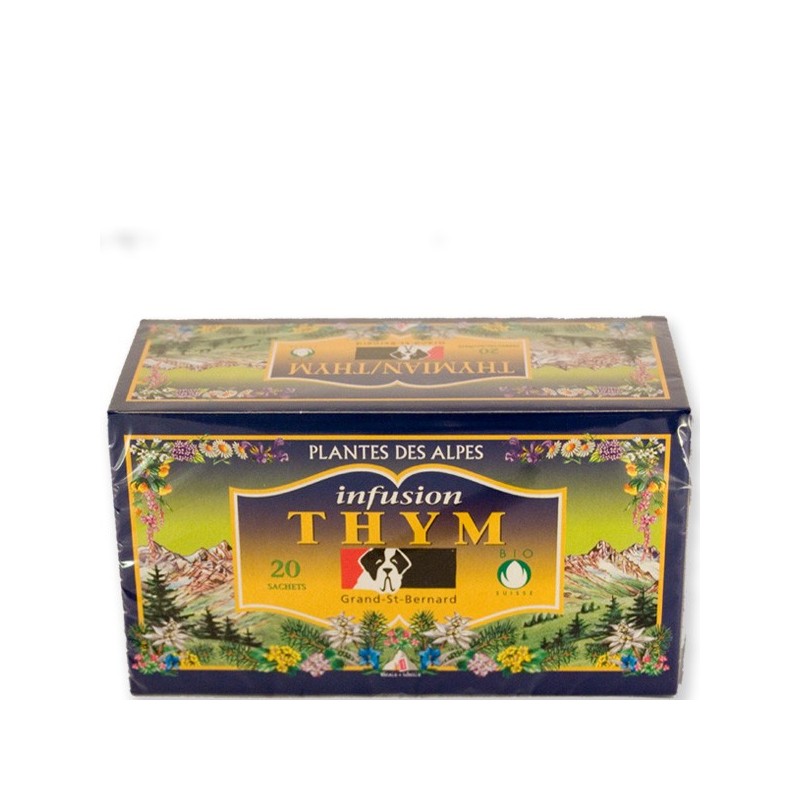 Tisane (Thé) au Thym - 20 sachets - Grand-St-Bernard