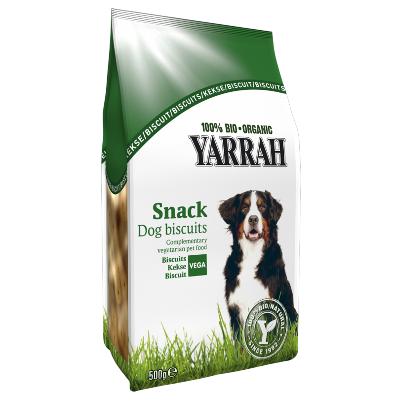 Biscotti VEGA (vegano) per cani - 500g - Yarrah BIO