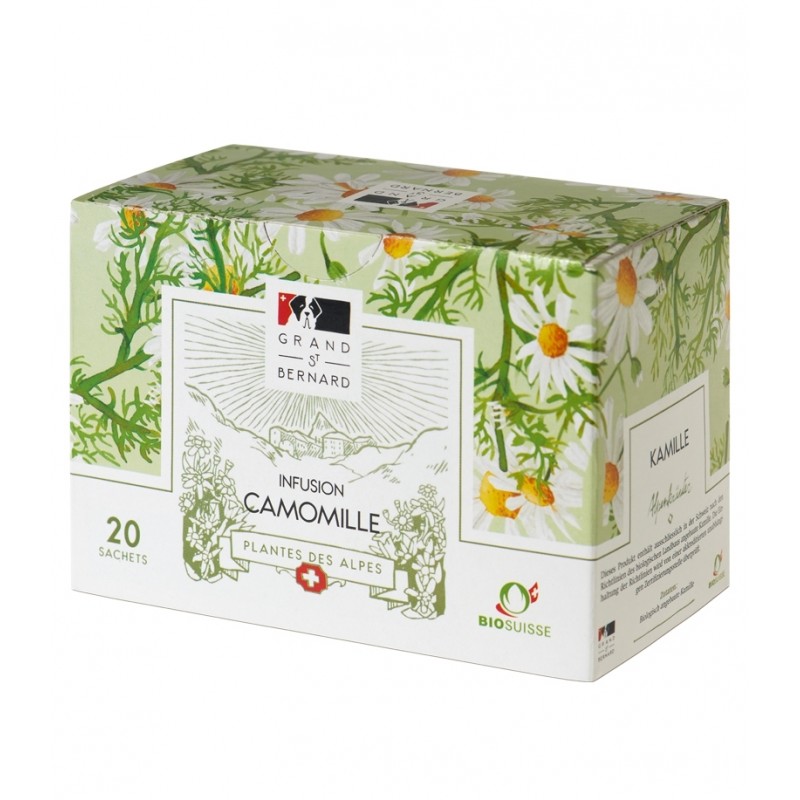 Tisana (tè) alla camomilla - 20 sacchetti - San Bernardino