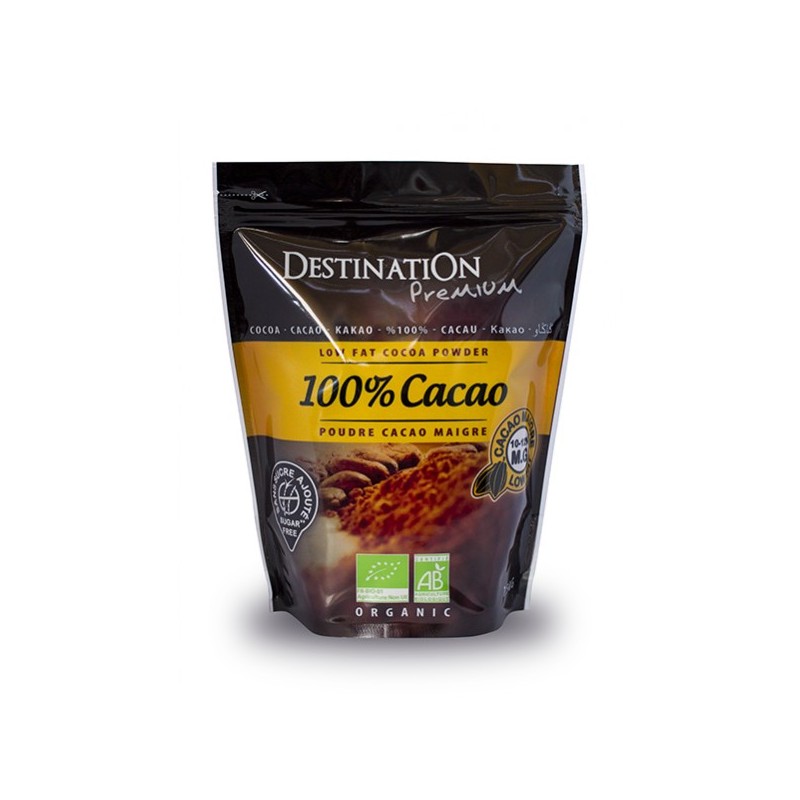 Kakao in Pulver ohne Zucker - 250 g - Destination 